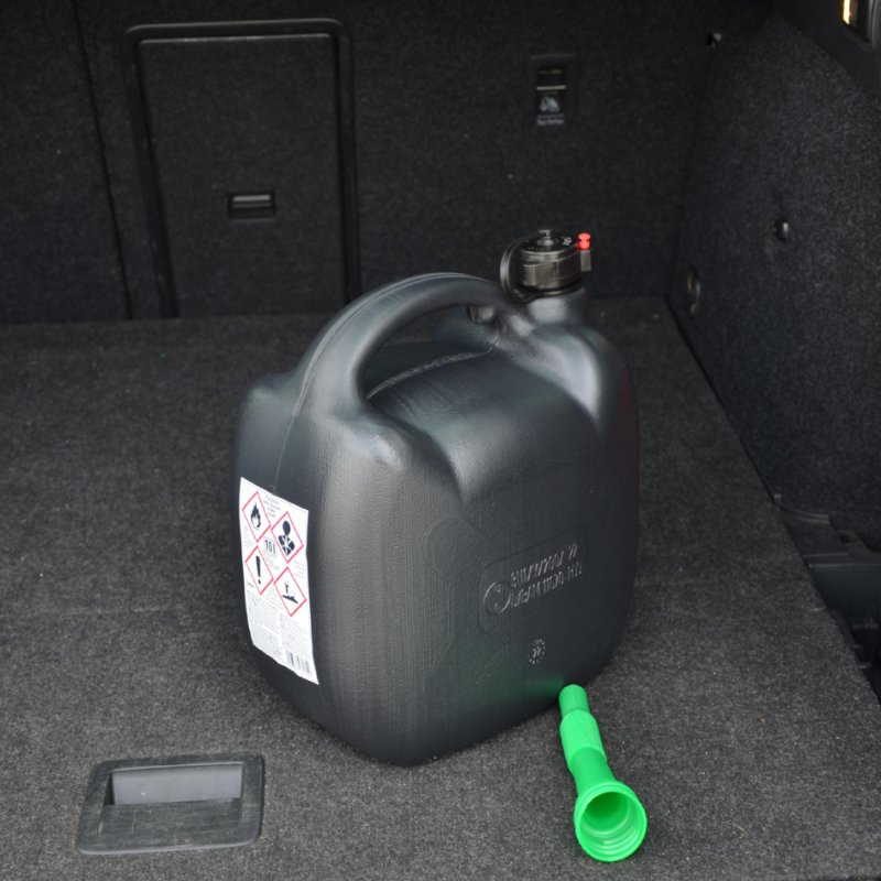 cartrend bidon, plastique, 20 litres, avec bec verseur